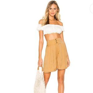 Free People Brittany Beach Shorts, Small